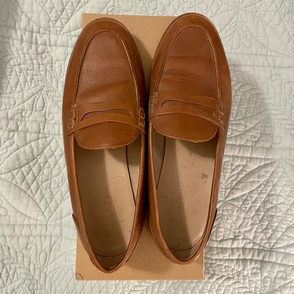J. Crew Women’s Leather Penny Loafers - Picture 4 of 9